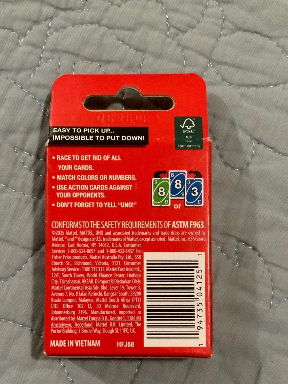 Mattel compact pack